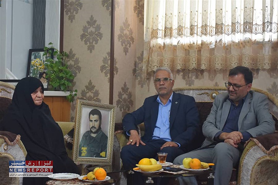 دیدار با خانواده شهدا موجب تجدید روحیه برای خدمتگزاری و  افتخاریست برای مسئولان