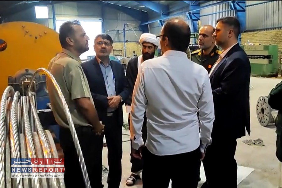 بازدید مسوول بسیج علمی فارس از شرکت های دانش بنیان لامرد