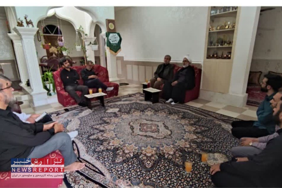 دیدار سردار کریمی با خانواده شهید کوردانی