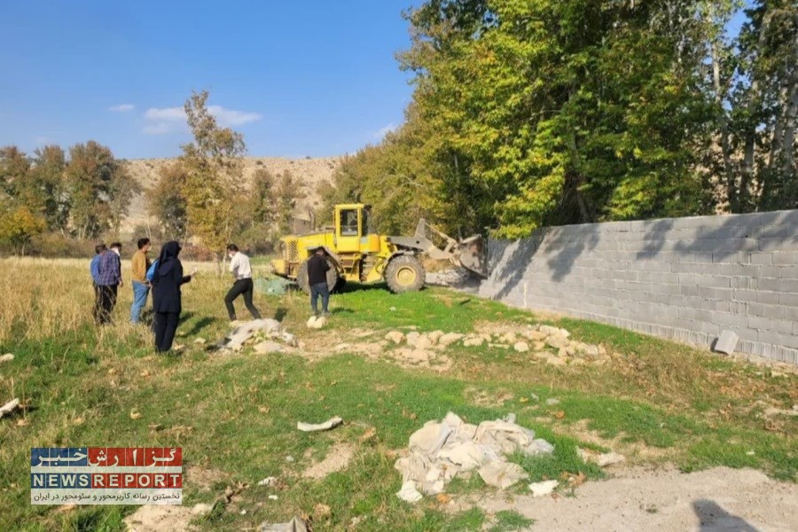 رفع تصرف اراضی مستثنیات در منصور آباد شیراز