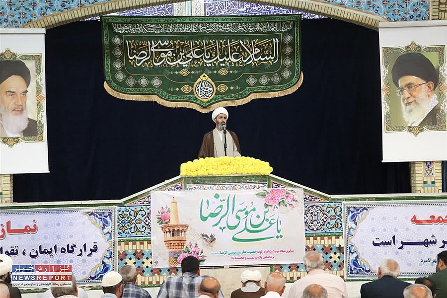 فریاد امام جمعه لامرد: حج بدون تشریفات، سقط جنین ممنوع، خلیج‌فارس غیرتی!