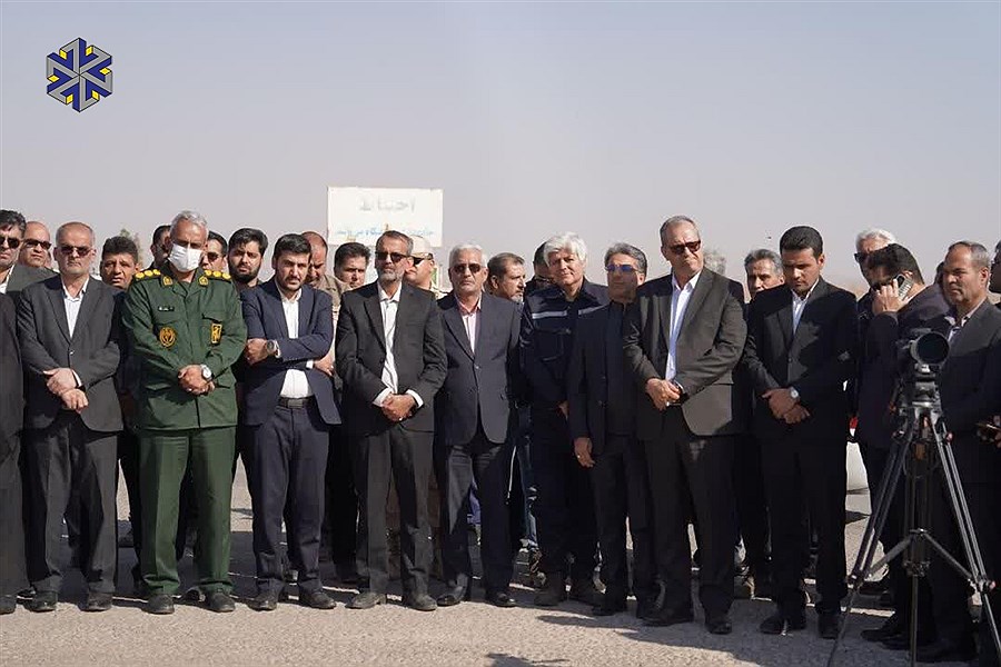 پروژه روکش آسفالت جاده سنگان به گوریاب با حضور مقامات به بهره‌برداری رسید