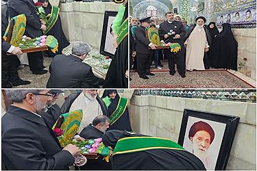 تصویر بافق در زیر سایه خورشید امام هشتم