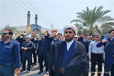 تصویر راهپیمایی جمعه‌های خشم در لامرد برگزار شد