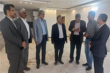 تصویر بازدید دکتر اصغر نوراله زاده رئیس هیات عامل صندوق ملی مسکن از پروژ ه های نهضت ملی مسکن در شهرستان زابل